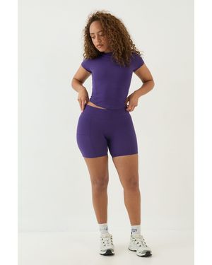 DSGN Studio Ultra Sculpt Pocket Detail Cycling Short - Blue