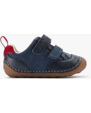 Clarks Tiny Fun T/ Shoes - Blue
