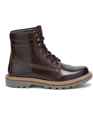 Caterpillar Colorado Grader Waterproof Leather Boots - Black