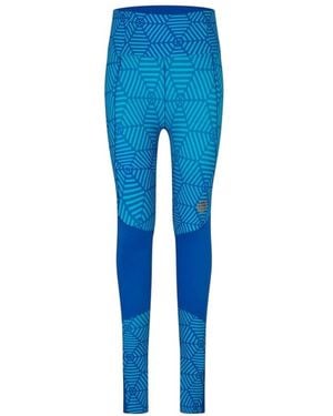Skins Ladies Series-5 Skyscraper Leggings - Blue