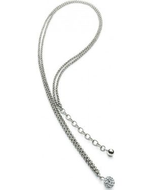 Folli Follie 3N0F007C Ladies Necklace Sterling - White