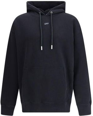 Off-White c/o Virgil Abloh Classic Logo Pullover Hoodie - Blue