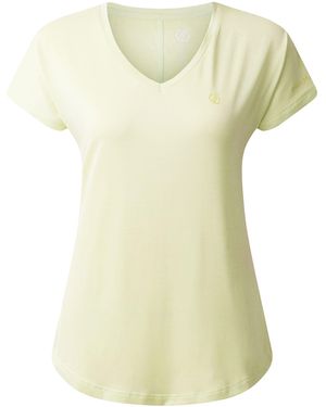 Dare 2b Ladies Vigilant Active T-Shirt (Butterfly) - Yellow