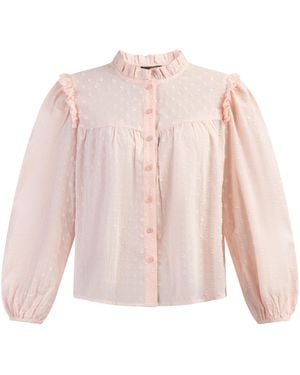Dreimaster Blouse Dames Lichtroze