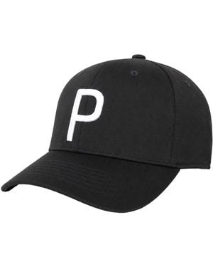 PUMA P Golf Cap - Black