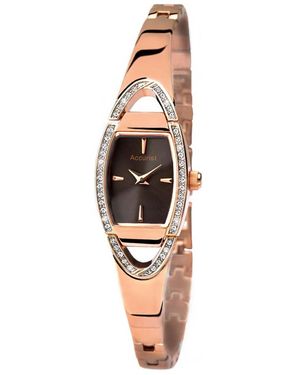 Accurist Lb1457Br Ladies Watch - White