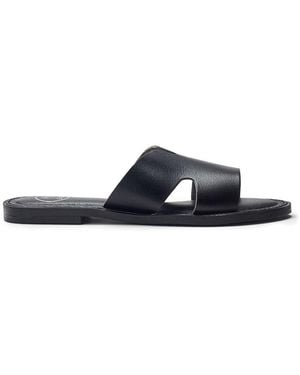 b.soleful Layana Sandals Faux Leather - Black