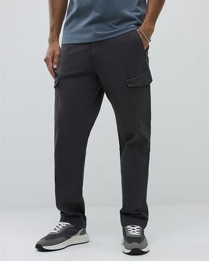 River Island Cargo Trousers Regular Fit - Blue