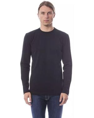 Verri Long Sleeve Crew Neck Tee Ve18311 - Blue