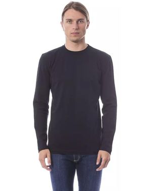 Verri Long Sleeve Crew Neck Tee Ve18311 - Blue