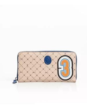 Trussardi Leather Wallet - Natural