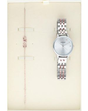 Radiant Ra609203Pt Dameshorloge En Armband Cadeauset - Naturel