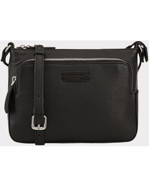 Lloyd Baker Deval Leather Cross Body Bag - Black