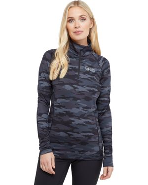 North Ridge Ainslie Half Zip Pullover - Blue