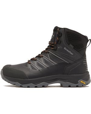 Brasher Jura Mid Comfortable Waterproof Walking Boot - Black