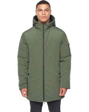 Duck and Cover Mantrax Padded Jacket (Dark) - Green