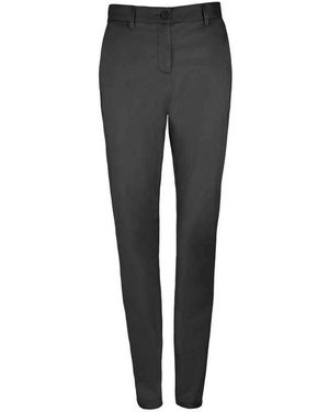 Sol's Ladies Jared Stretch Suit Trousers - Grey