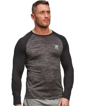 Raging Bull Performance Long Sleeve Tee - Grey
