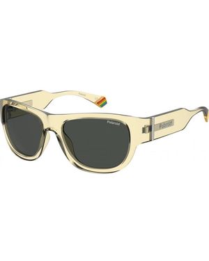 Polaroid Pld-6197-S-Mc-40G Pld 6197 S Mc 55 40G Sunglasses - Yellow