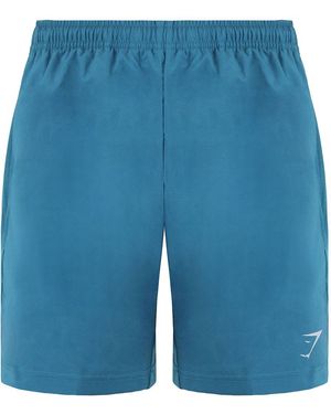 GYMSHARK Sport Logo Shorts - Blue