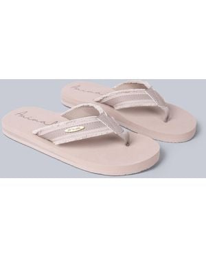 Mountain Warehouse 'Tidal' Flip Flops Slip On Lightweight Comfortable Cushioned Slippers - Grey