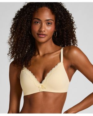 Hunkemöller Lola Padded Non-Wired Bra - Brown