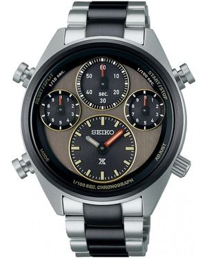 Seiko Sfj005P1 Prospex Speedtimer Watch - Black