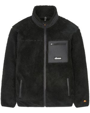 Ellesse Este Full Zip Fleece Jacket - Black