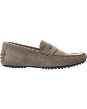 Hackett Hackett Richmond Driver Beige Schoenen - Grijs
