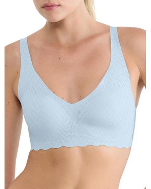 Sloggi Zero Feel Bliss Soft Bra - Blue