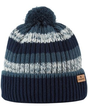 Craghoppers National Trust Brimham Stripe Beanie - Blue