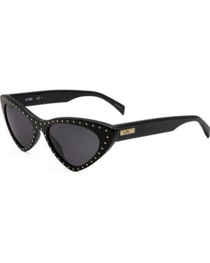 Moschino Mos006 S 52 807 Sunglasses - Black