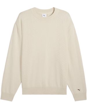 PUMA Palais Artisan Crew Top - White