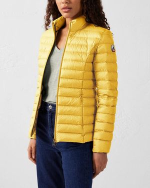 J.O.T.T Cha Down High Neck Jacket - Yellow