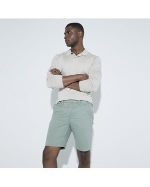 River Island Slim Fit Chino Shorts Cotton - Grey