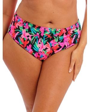 Elomi Savaneta Mid Rise Bikini Brief - Pink