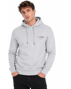 Jack & Jones Hoodie Hooded Pullover - Grey