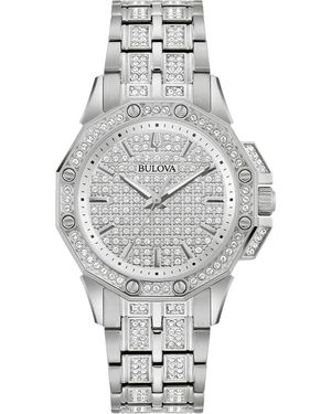 Bulova Octava Watch 96L305 Stainless Steel - Grey