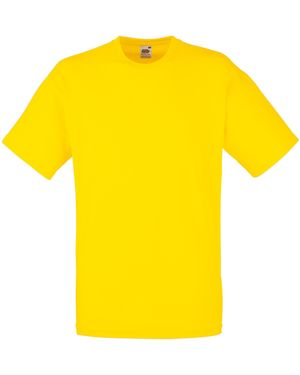Fruit Of The Loom Valueweight Short Sleeve T-Shirt - Yellow