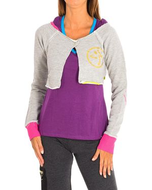 Zumba Long Sleeve Cardigan Z1T00475 - Purple