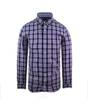 Eden Park Paris Regular Oxford Shirt - Blue