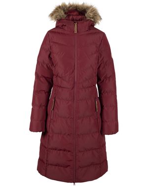 Trespass Ladies Audrey Padded Jacket (Dark Cherry) - Red
