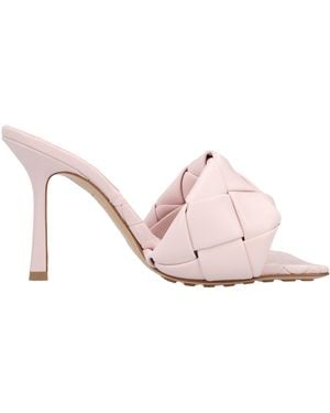 Bottega Veneta Lido Mule Lamb Leather - Pink