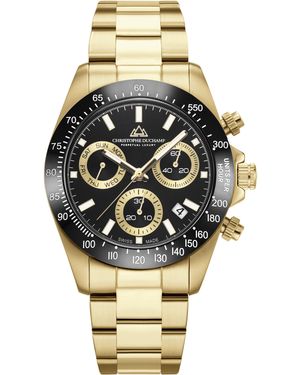 Christophe Duchamp Grand Mont Ceramic Watch 42Mm - Metallic