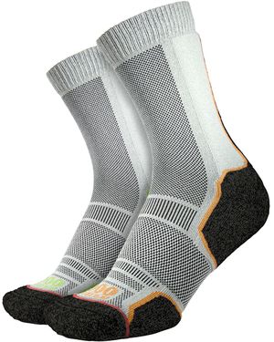 1000 Mile Socks 2 Pack Trek Repreve Single Layer Hiking - Grey