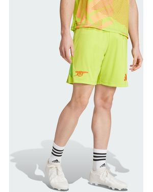 adidas Originals Arsenal 24/25 Goalkeeper Shorts - Yellow