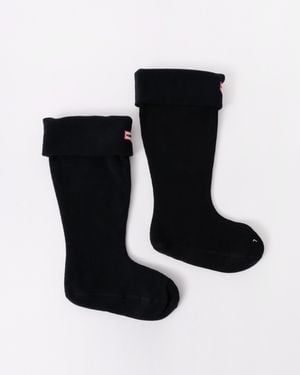 HUNTER Tall Boot Sock - Black