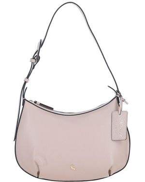 Ashwood Leather 'Nevina' Real Shoulder Bag - Pink