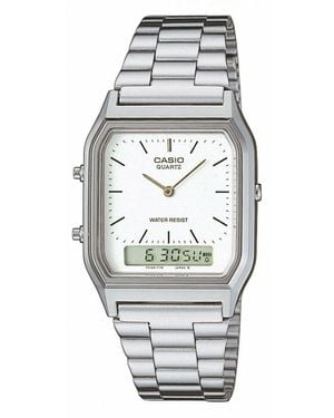 G-Shock Collection Watch Aq-230A-7Dmqyes Stainless Steel - Grey