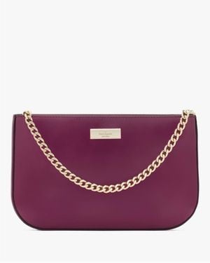 Kate Spade Kenzie Patent Fabric Lilly Pochette - Purple